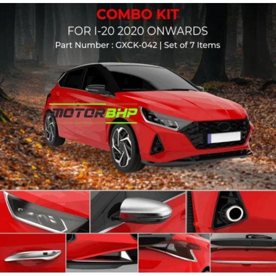 Hyundai i20 deals chrome accessories